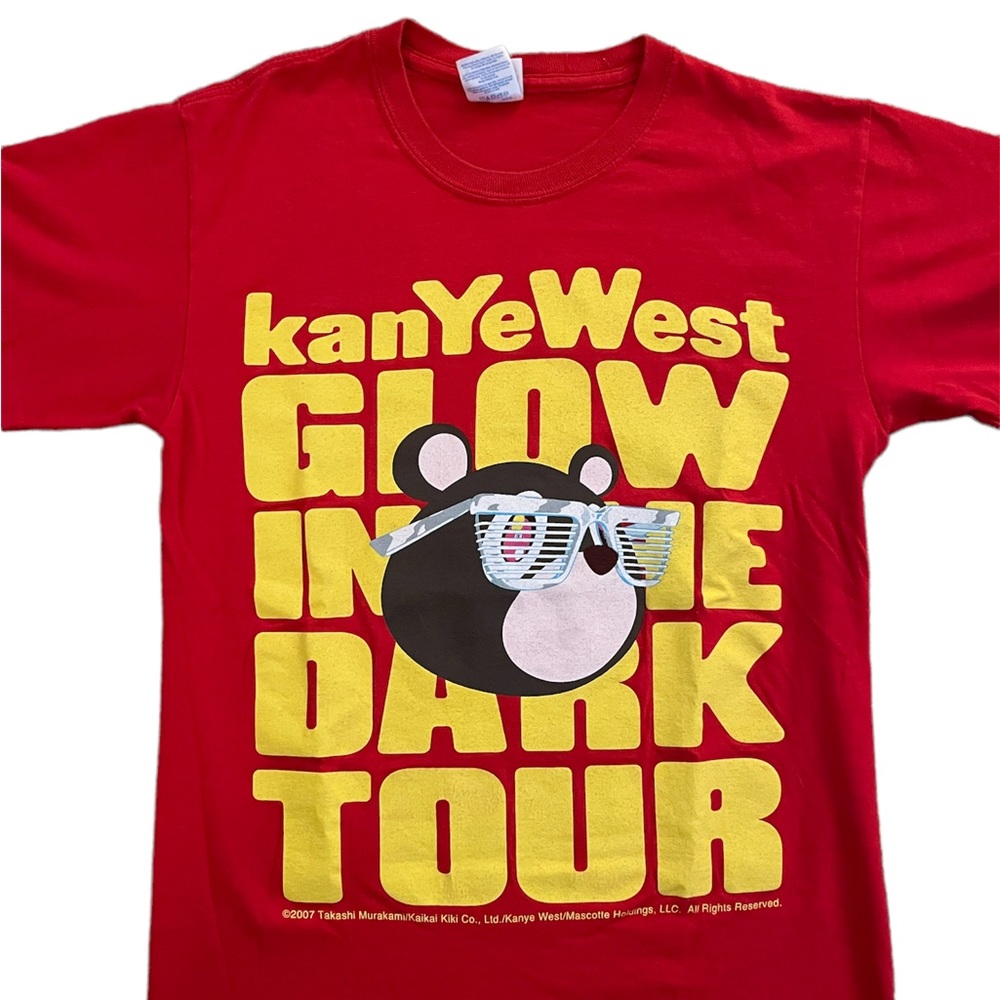 Kanye West Takashi Murakami Glow in the Dark 2007 Tour Graduation Size S RARE